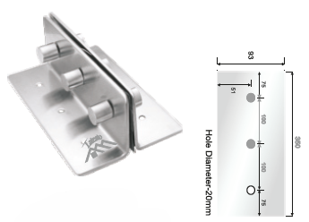 LFP-350 Fin Plate (200mm)