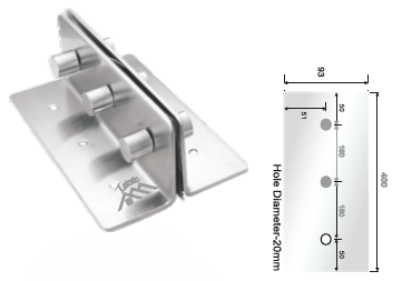 LFP-400 Fin Plate (200mm)