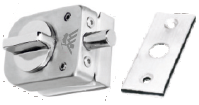 LLK-16 (Pin Type) Single Door Lock (Only Knob) Wall to Glass