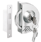 LLK-2 (W to G) Single Door Lock (Only Key) Wall to Glass