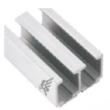 LSL-44-B2 Aluminium Track (Double Door) Available in 8,10,13 & 16 Ft.